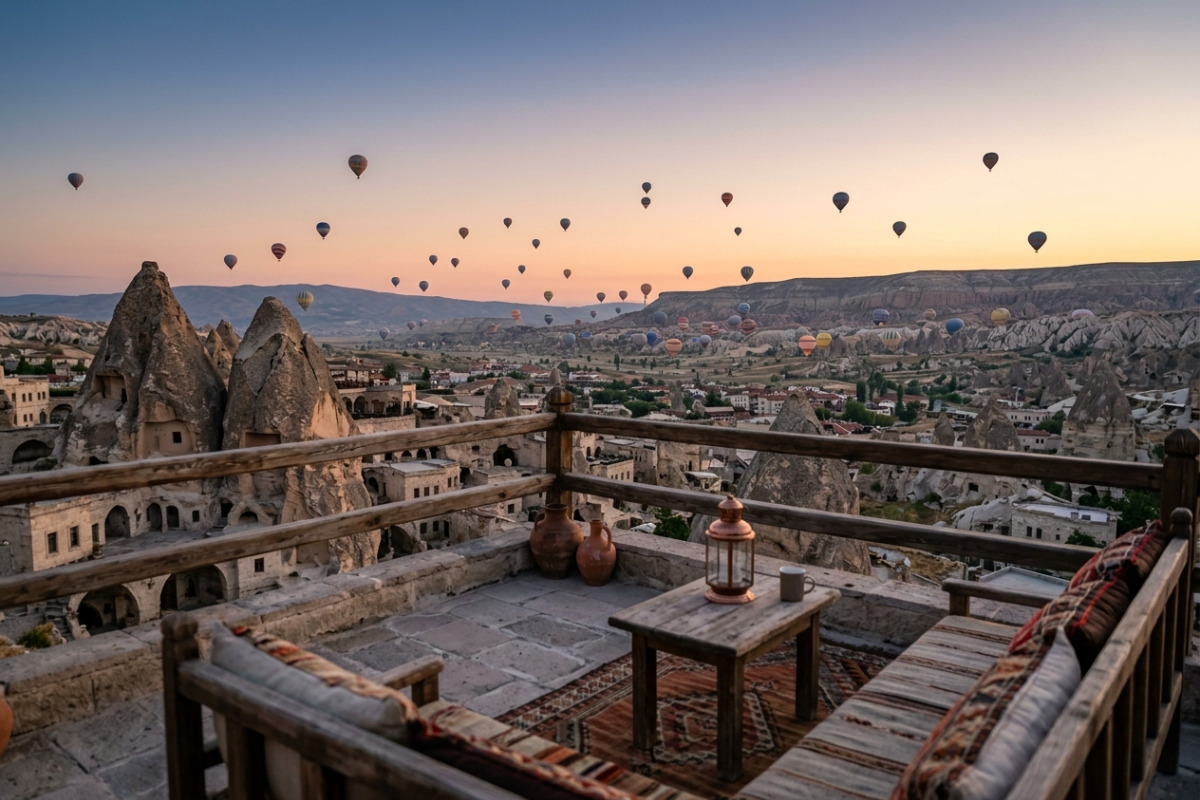 Where to Stay for Cappadocia Balloon Views: Towns, Cave Hotels & Logistics